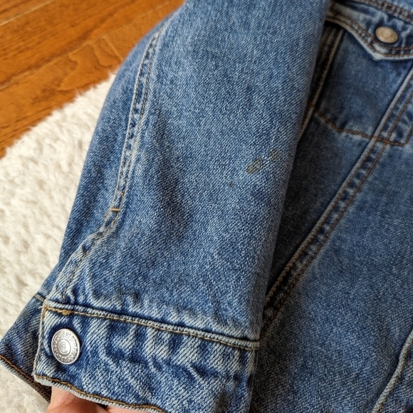 LEVI'S kids jeans denim jacket 6x - Picture 3 of 6